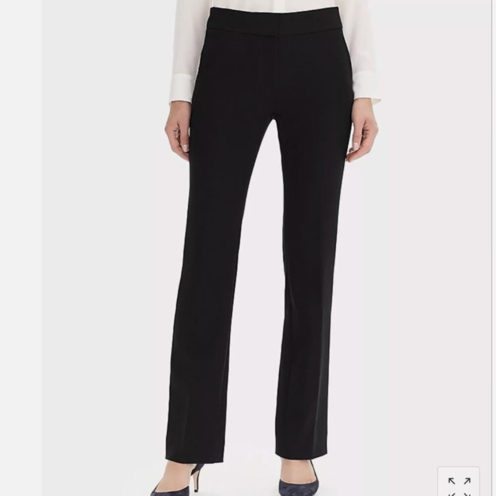 Edie Full Length Trouser Pant Four Season Stretch in Navy